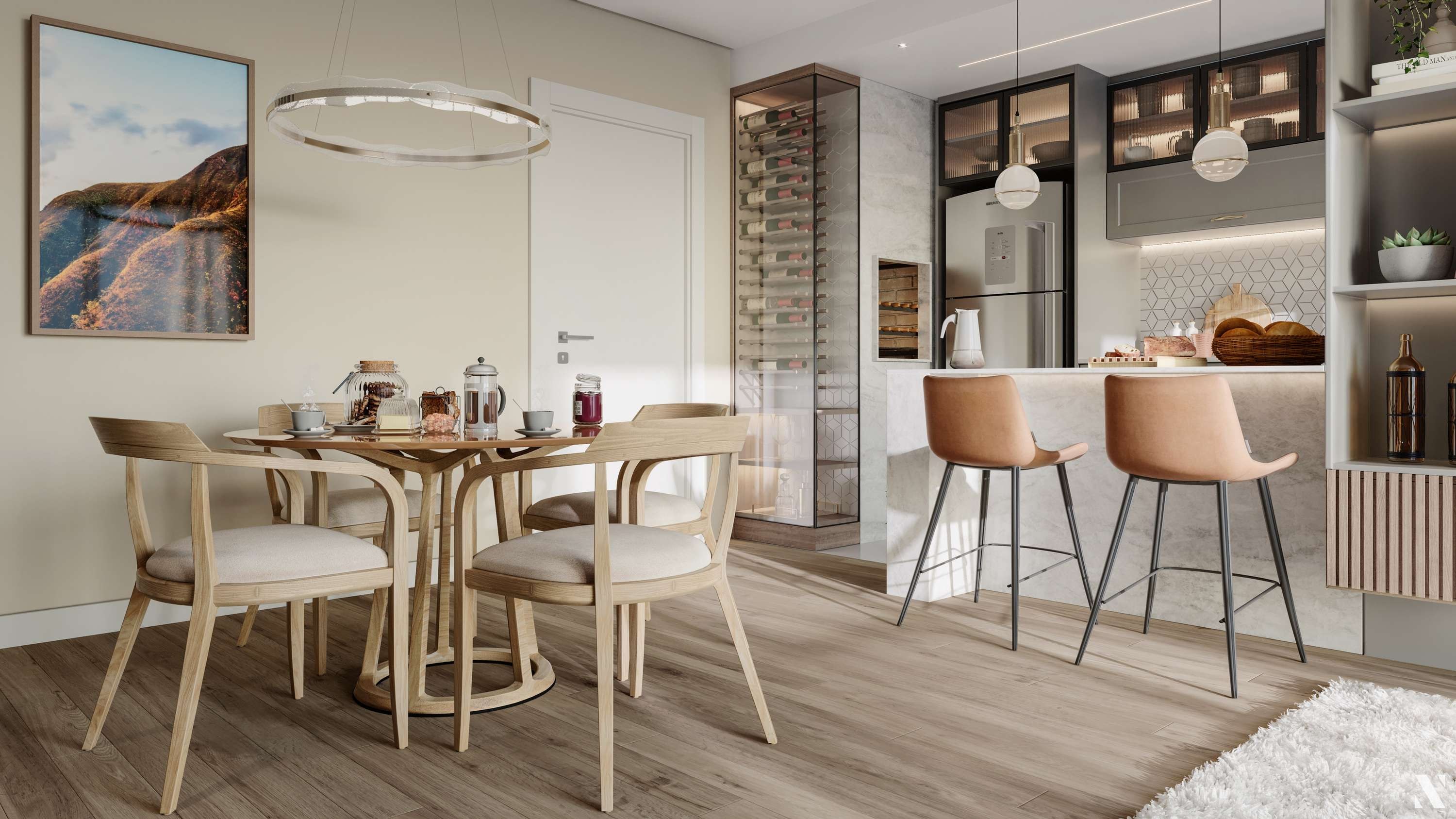 Sala de jantar — decorado
